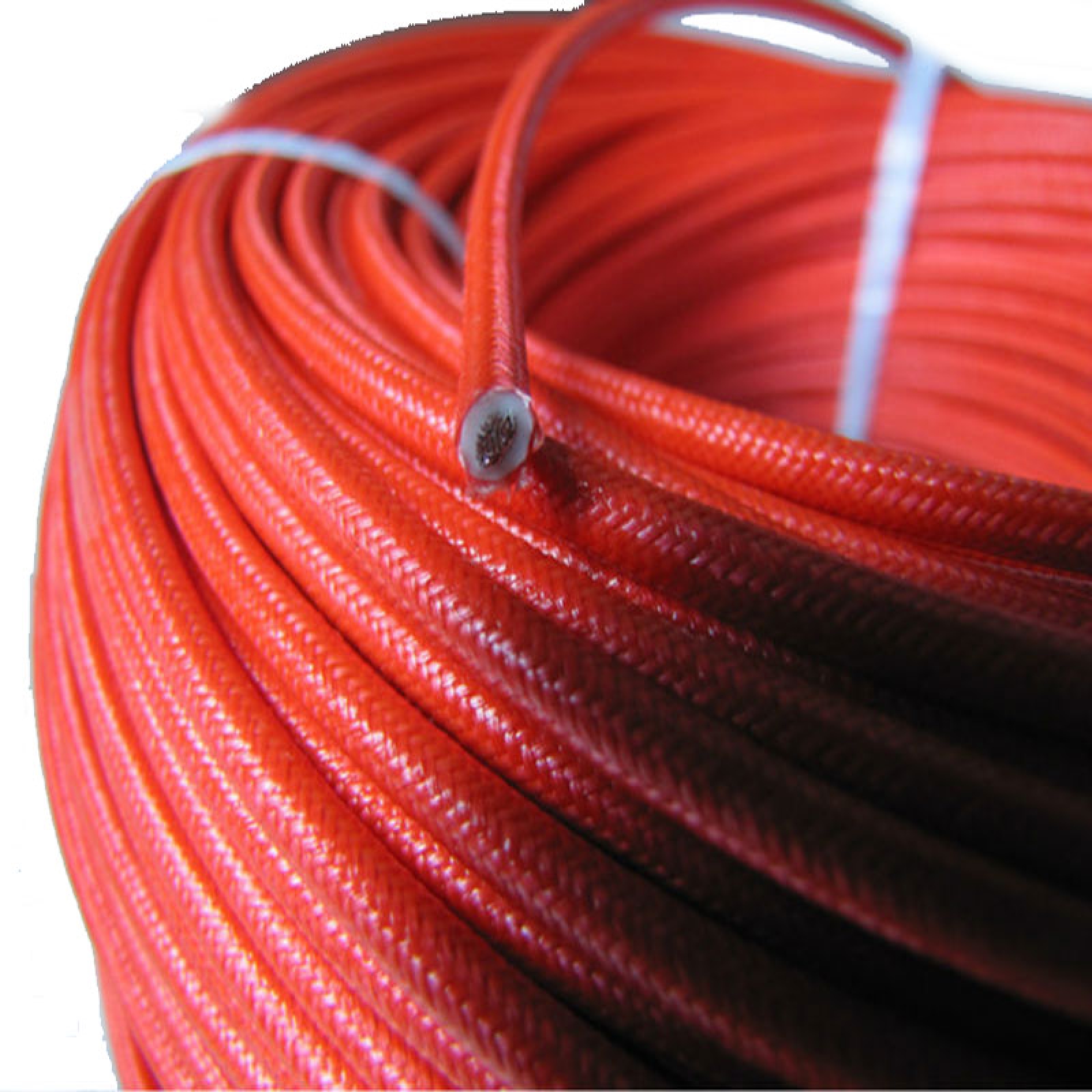 silicone-cable-with-fiberglass-braiding